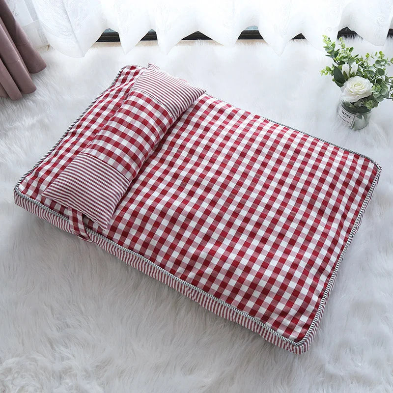 Pet Dog Bed Soft Lounger Pet Bed House for Dogs Cats Cozy Sleeping Sofa Warm Puppy Kennel Mat Cat Mattress Pet Supplies-6